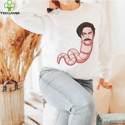 Worm with a Mustache James Tom Ariana art hoodie, sweater, longsleeve, shirt v-neck, t-shirt