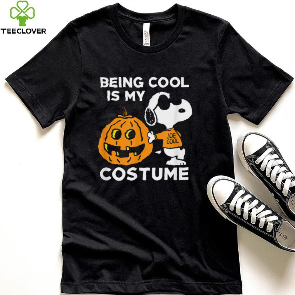 Peanuts Snoopy Cool Halloween Costume Charlie Brown Halloween Tee Shirt