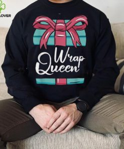 Wrap Queen Christmas Pajama Cool Pun X Mas Holiday Unisex Shirt