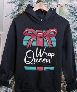 Wrap Queen Christmas Pajama Cool Pun X Mas Holiday Unisex Shirt