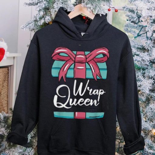 Wrap Queen Christmas Pajama Cool Pun X Mas Holiday Unisex Shirt