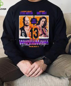 WrestleMania 13 Bret The Hitman Hart vs. Stone Cold Steve Austin shirt