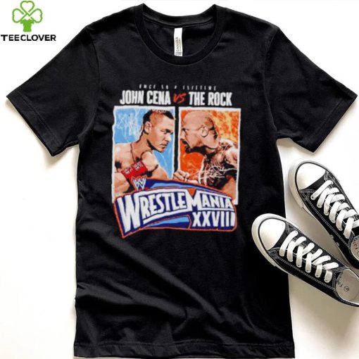 WrestleMania 28 John Cena vs. The Rock Match hoodie, sweater, longsleeve, shirt v-neck, t-shirt