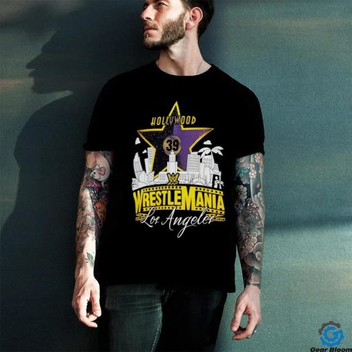 WrestleMania 39 Purple Star T Shirt