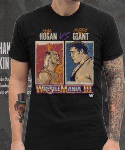 WrestleMania III Hulk Hogan Vs. Andre The Giant WHT Shirt