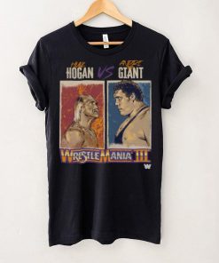 WrestleMania III Hulk Hogan Vs. Andre The Giant WHT Shirt