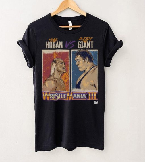 WrestleMania III Hulk Hogan Vs. Andre The Giant WHT Shirt