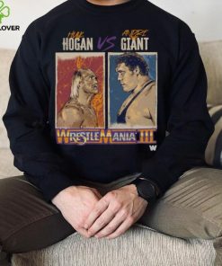 WrestleMania III Hulk Hogan Vs. Andre The Giant WHT Shirt