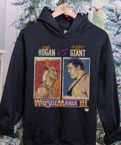 WrestleMania III Hulk Hogan Vs. Andre The Giant WHT Shirt