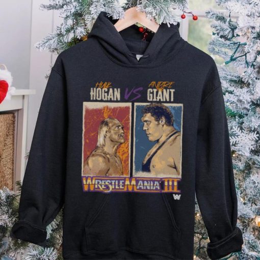 WrestleMania III Hulk Hogan Vs. Andre The Giant WHT Shirt