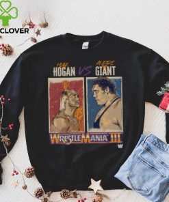 WrestleMania III Hulk Hogan Vs. Andre The Giant WHT Shirt