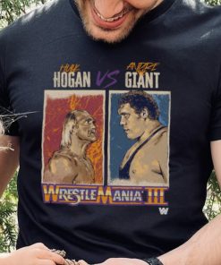 WrestleMania III Hulk Hogan Vs. Andre The Giant WHT Shirt