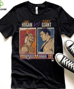 WrestleMania III Hulk Hogan Vs. Andre The Giant WHT Shirt