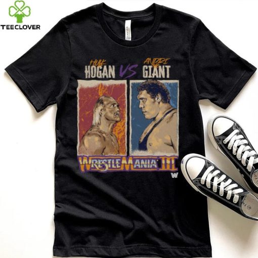 WrestleMania III Hulk Hogan Vs. Andre The Giant WHT Shirt