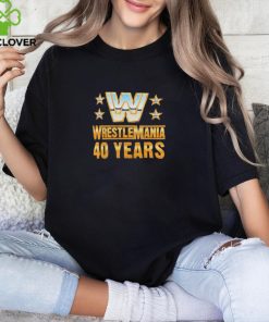 Wrestlemania 40 Over The Years T Shirt
