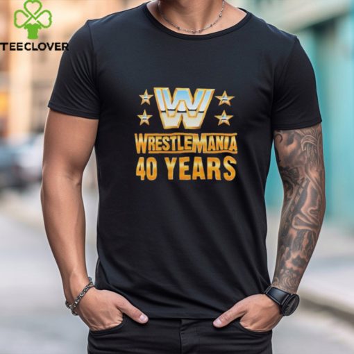 Wrestlemania 40 Over The Years T Shirt