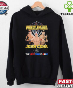 Wrestlemania WWE John Cena Signature The Last Time Is Now T Shirt