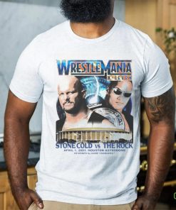Wrestlemania X Seven Stone Cold vs The Rock shirt