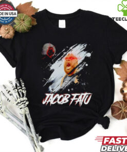 Wrestling Jacob Fatu The Werewolf laser eyes shirt