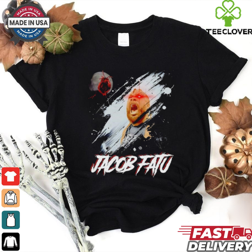 Wrestling Jacob Fatu The Werewolf laser eyes shirt Wrestling Jacob Fatu The Werewolf laser eyes shirt