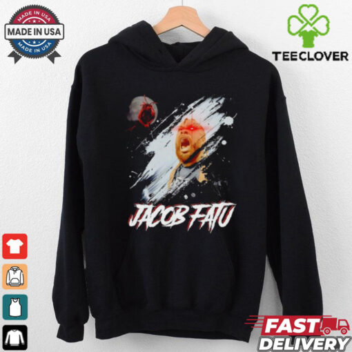 Wrestling Jacob Fatu The Werewolf laser eyes shirt