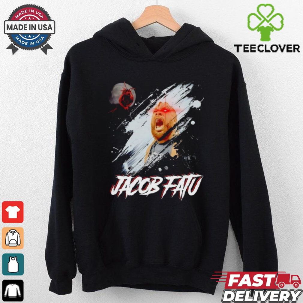 Wrestling Jacob Fatu The Werewolf laser eyes shirt Wrestling Jacob Fatu The Werewolf laser eyes shirt