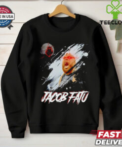 Wrestling Jacob Fatu The Werewolf laser eyes shirt