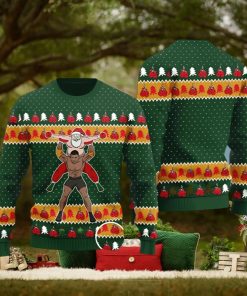 Wrestling Mike Tyson Ugly Christmas Sweater