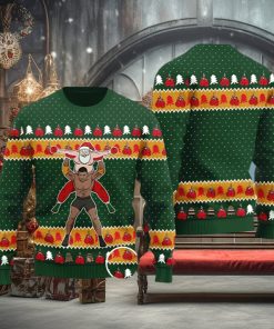 Wrestling Mike Tyson Ugly Christmas Sweater