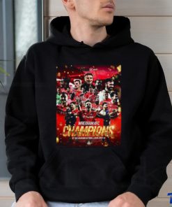Wrexham AFC Champions Vanarama National League 2022 23 poster shirt