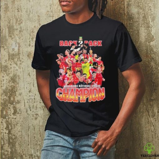 Wrexham Team Back 2 Back Vanarama National League Champion Shirt