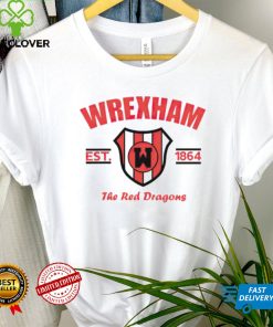 Wrexham the red dragon est 1864 hoodie, sweater, longsleeve, shirt v-neck, t-shirt