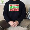 Wrexham wales football soccer dragon shirt
