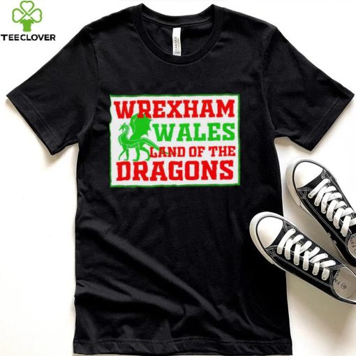 Wrexham wales football soccer dragon shirt