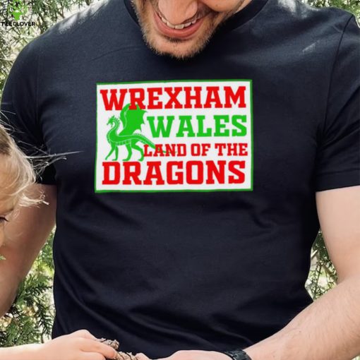 Wrexham wales football soccer dragon shirt