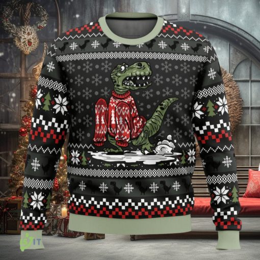 Wrong Size Dinosaurs Cute Ugly Christmas Sweater Christmas Gift For Family
