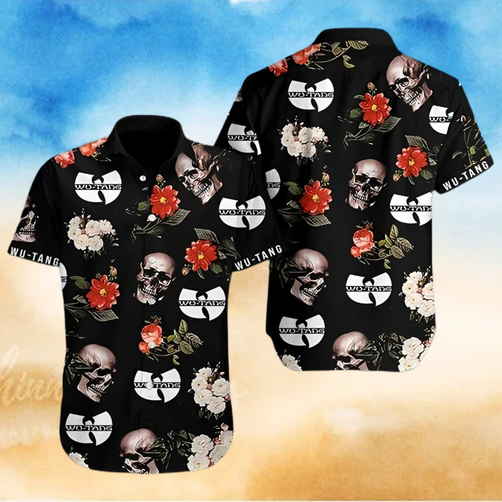 Wt Hawaiian Skull Shirt