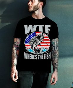 Wtf Where’s The Fish Usa Flag Shirt