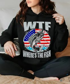 Wtf Where’s The Fish Usa Flag Shirt