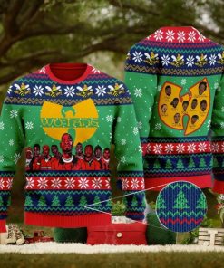 Wu Tang Clan Christmas Crochet Ugly 3D Sweater For Thanksgiving