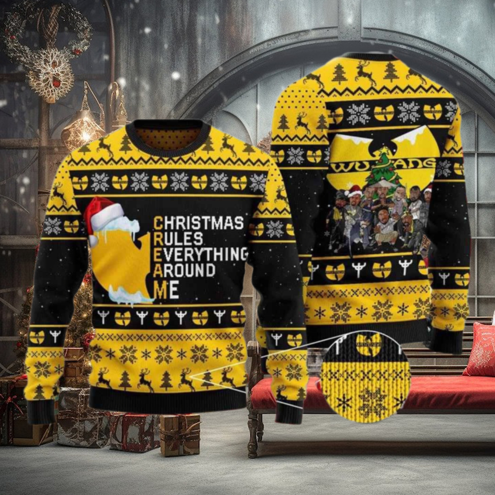 Wu Tang Clan Christmas Rules Everything Around Me Chirstmas Gifts 2024 Xmas For Family And Friends Ugly Sweater Wu Tang Clan Christmas Rules Everything Around Me Chirstmas Gifts 2024 Xmas For Family And Friends Ugly Sweater