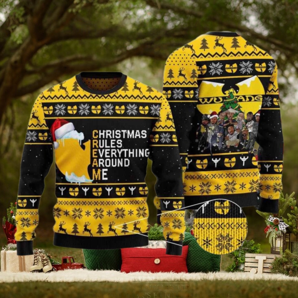 Wu Tang Clan Christmas Rules Everything Around Me Chirstmas Gifts 2024 Xmas For Family And Friends Ugly Sweater Wu Tang Clan Christmas Rules Everything Around Me Chirstmas Gifts 2024 Xmas For Family And Friends Ugly Sweater
