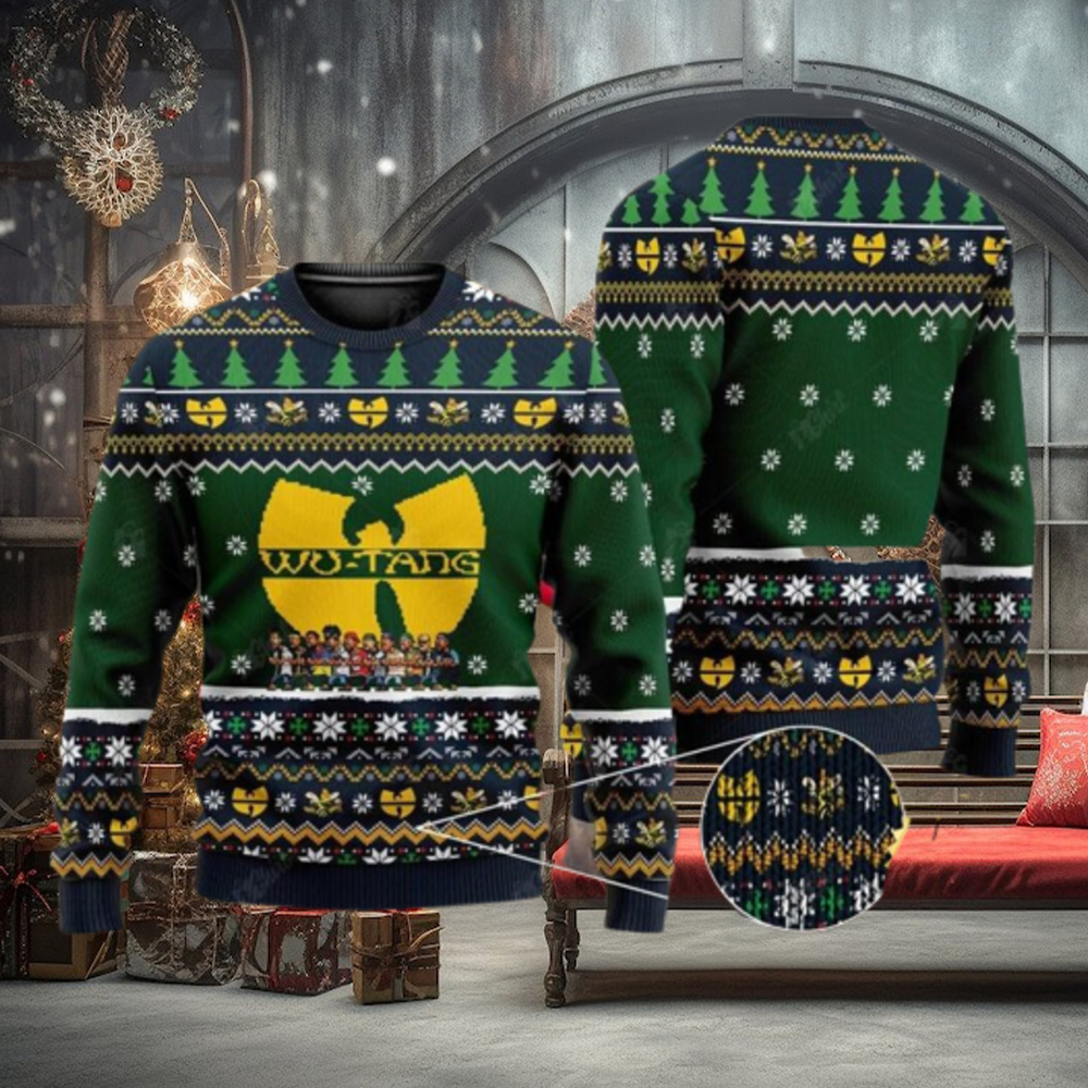 Wu Tang Clan Ugly Christmas Sweater Hip hop Wu Tang Clan Gift For Christmas Wu Tang Clan Ugly Christmas Sweater Hip hop Wu Tang Clan Gift For Christmas