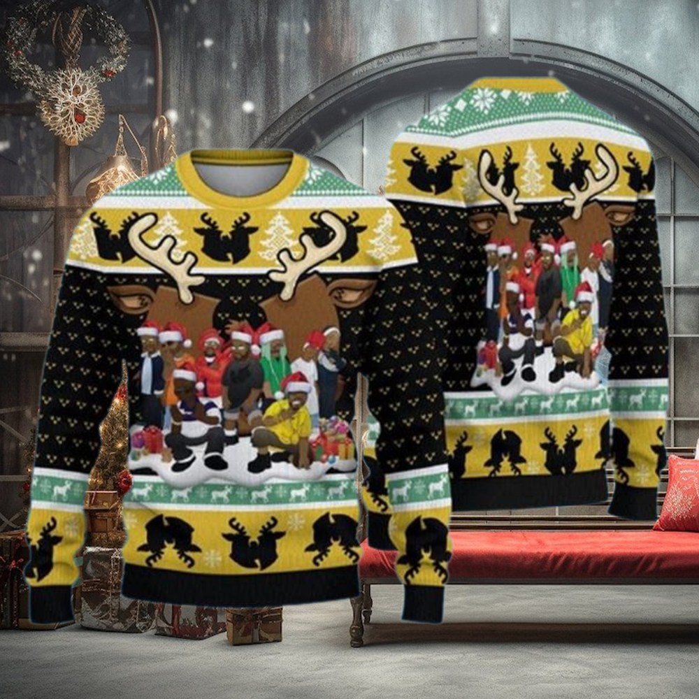 Wu Tang Clan Ugly Christmas Sweater Wu Tang Clan Ugly Christmas Sweater
