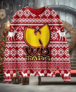 Wu Tang Logo Signature Chirstmas Gifts 2024 Xmas For Family And Friends Ugly Sweater