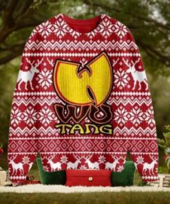 Wu Tang Logo Signature Chirstmas Gifts 2024 Xmas For Family And Friends Ugly Sweater