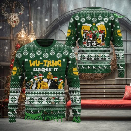 Wu Tang Sleighin it Clan Ugly sweater Jumper
