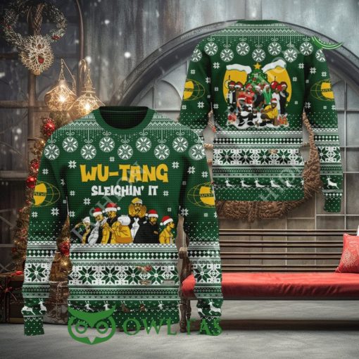 Wu Tang Sleighin it Clan Ugly sweater