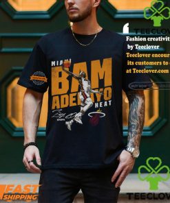 Bam Adebayo Miami Heat Slant Shirt 2 Bam Adebayo Miami Heat Slant Shirt