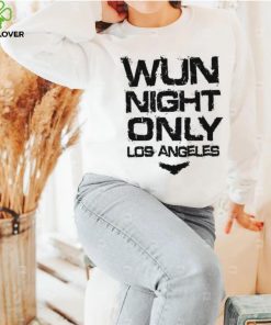 Wun Night Only Los Angeles Attractive Shirt